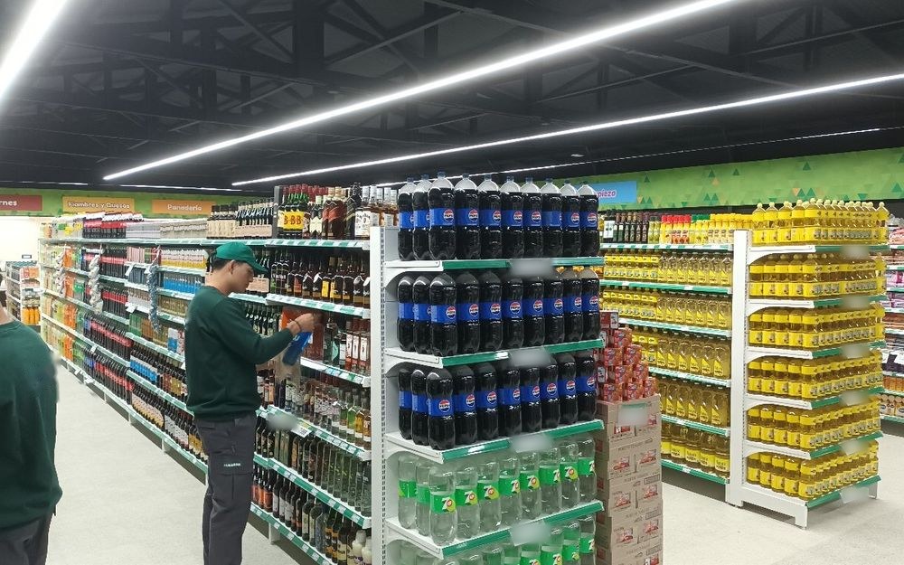 Reposición en una puntera